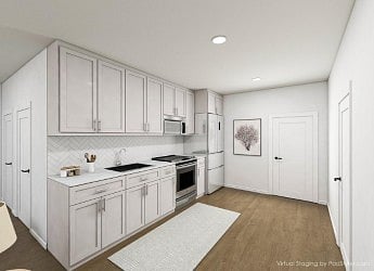 photographs are virtually Staged to bring out the elegant charm of the apartment.