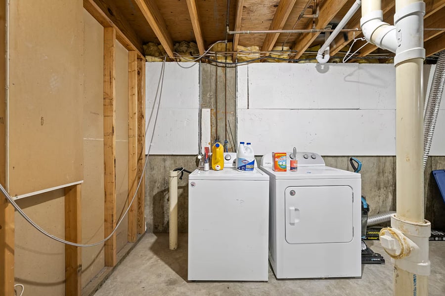 Full-size washer and dryer make laundry convenient during your stay.