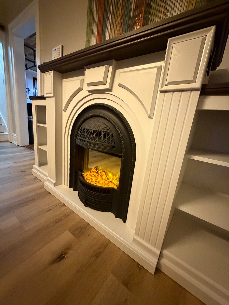Dining Area Fireplace