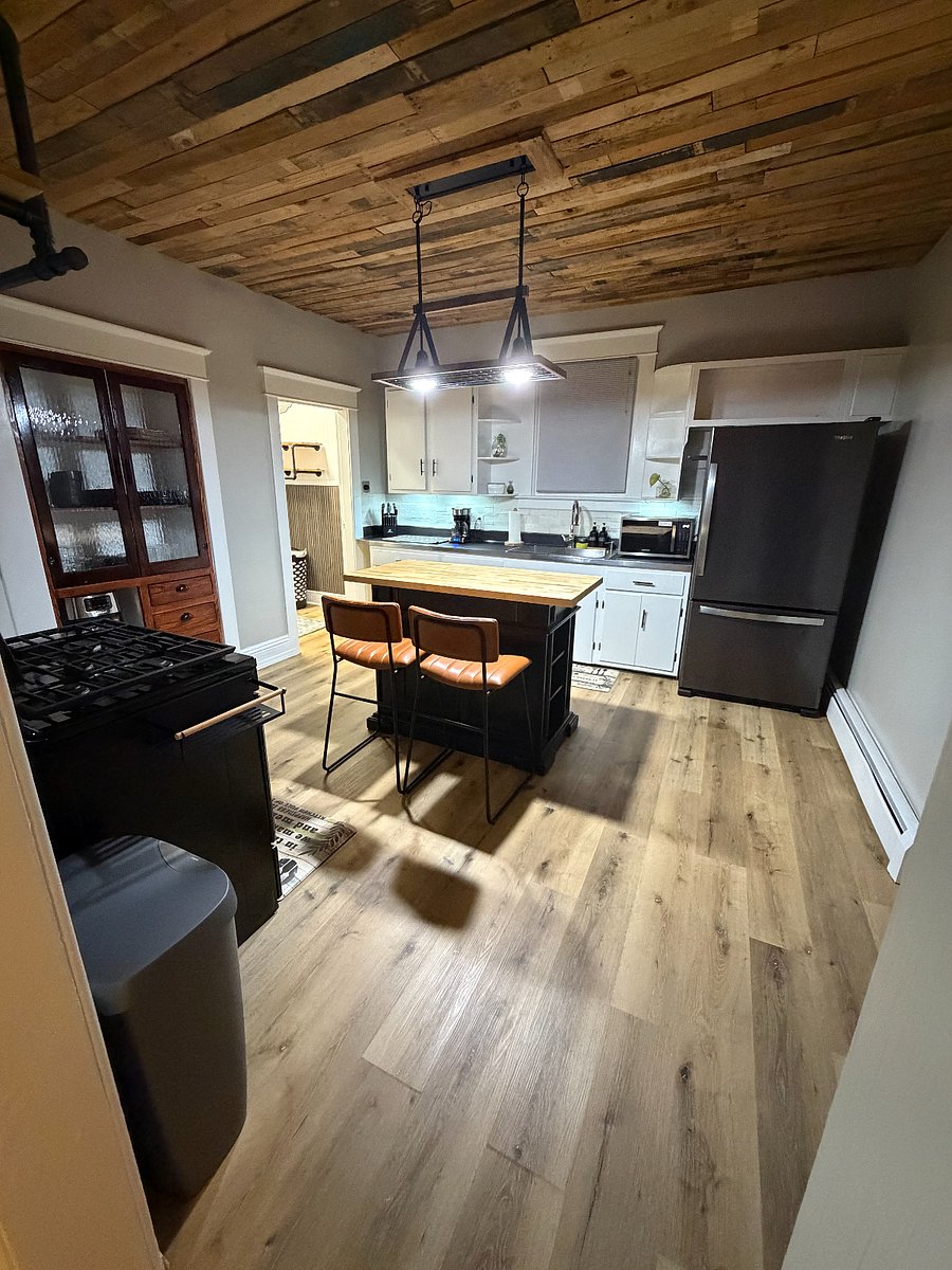 Kitchen view from dining area