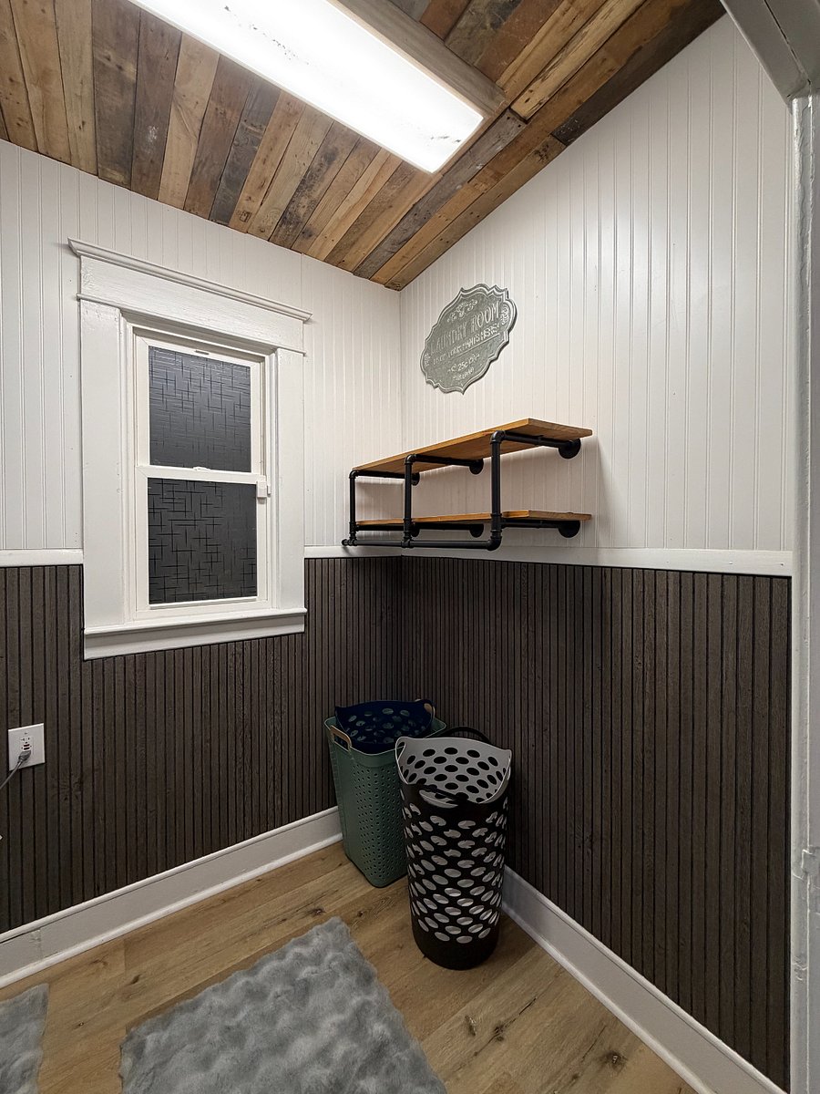 Right side of laundry area