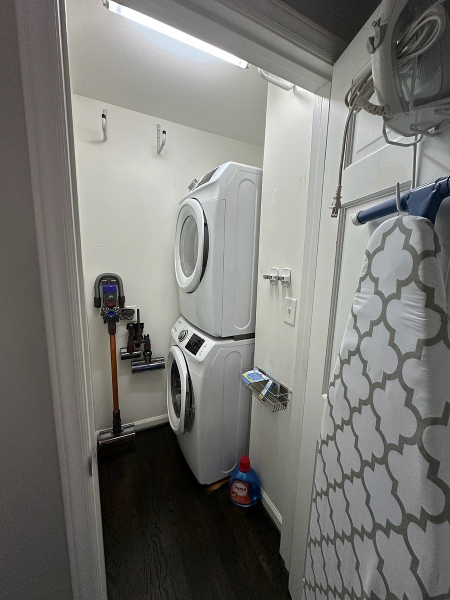 In- unit washer and dryer