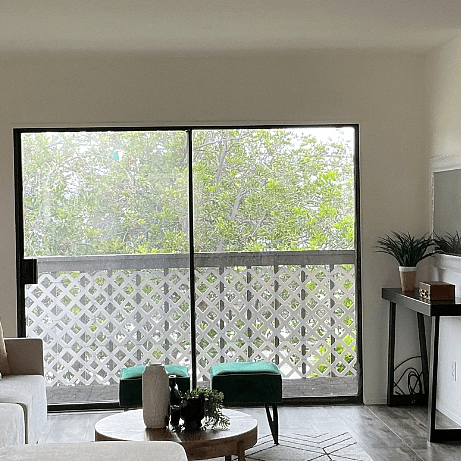 Temporary staging, furnishings may change