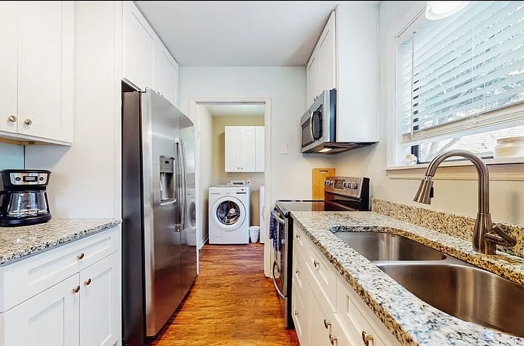 Well-stocked kitchen
