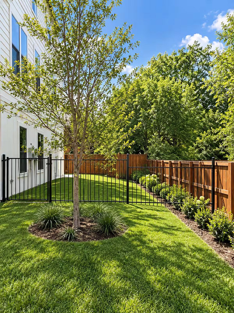 Fenced in yard attached to unit.