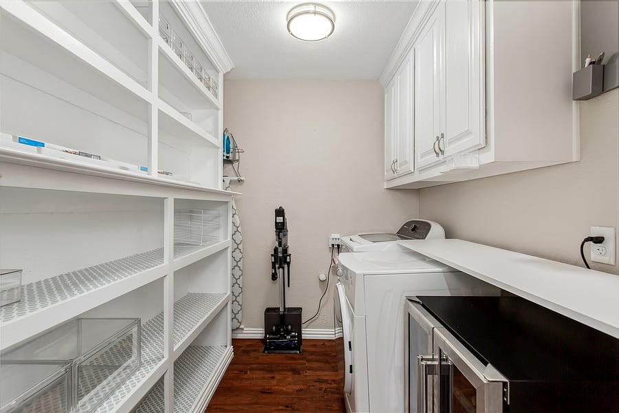 Laundry Room & Pantry.