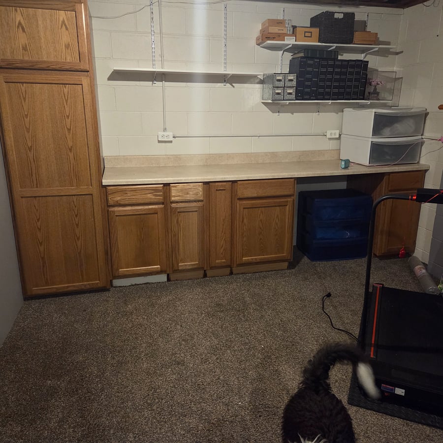 Left side of bedroom.