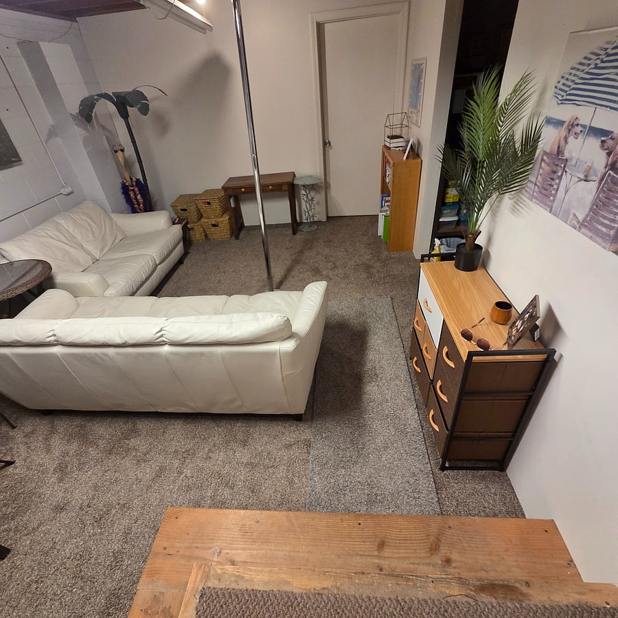Private living room area
