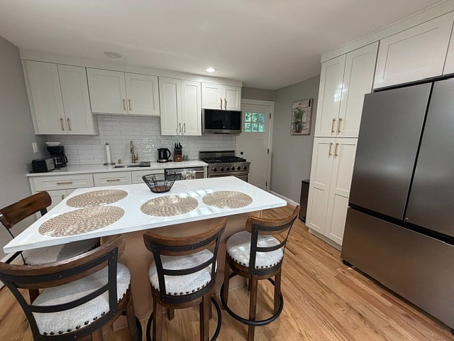 brand new kitchen
