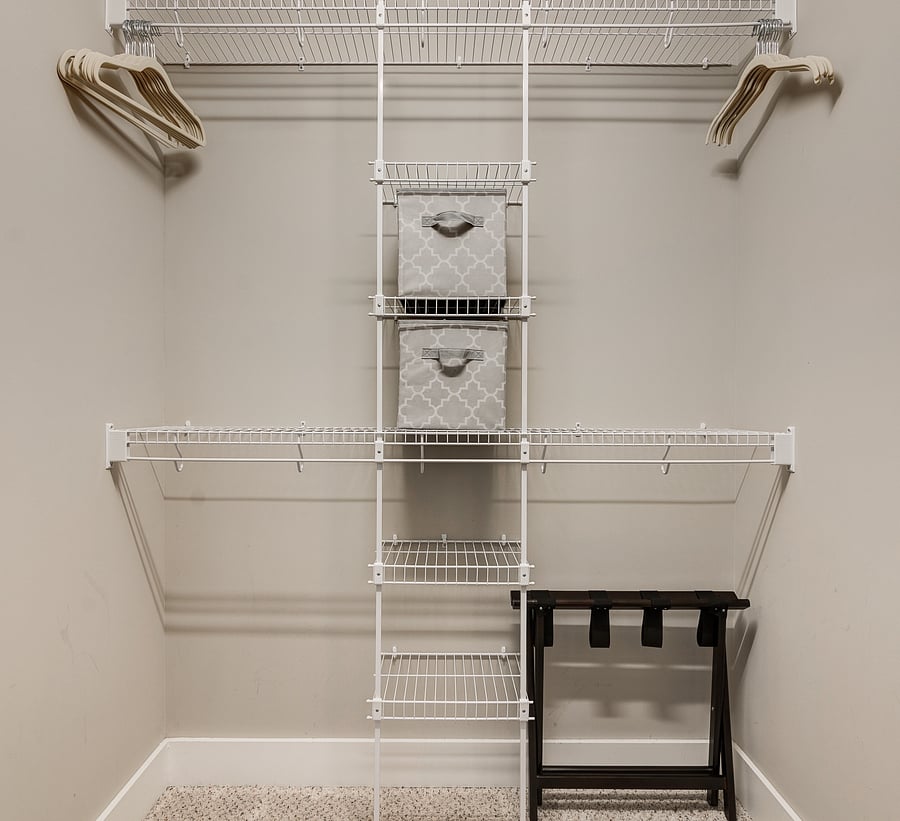 Ample Closet Space