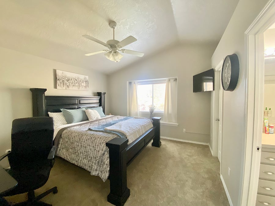 Master Bedroom. King bed.