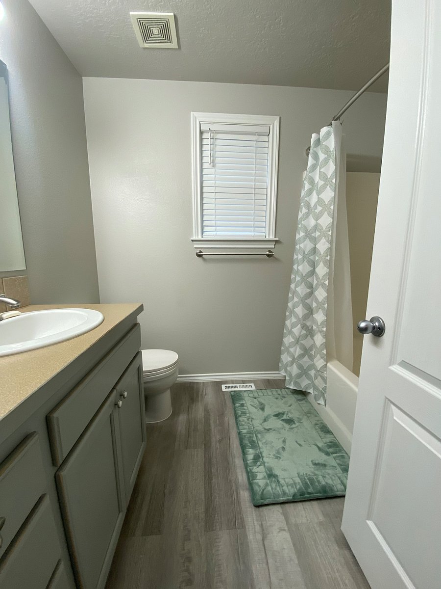Master bathroom.
