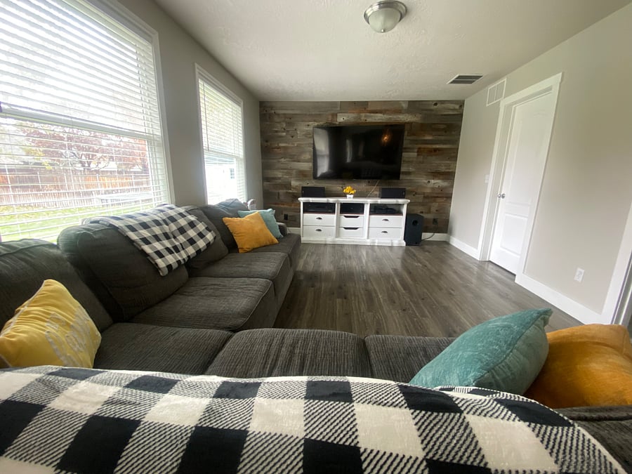 Back living room.