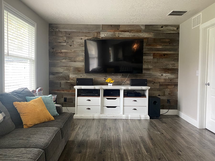 Back living room.
