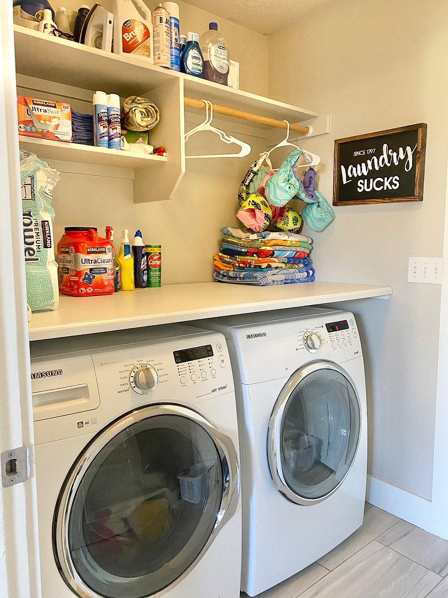 Laundry room.