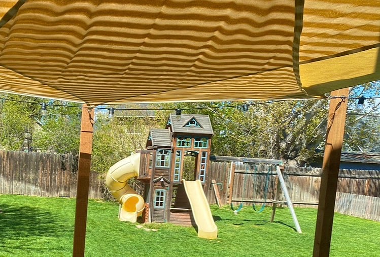 Back yard.