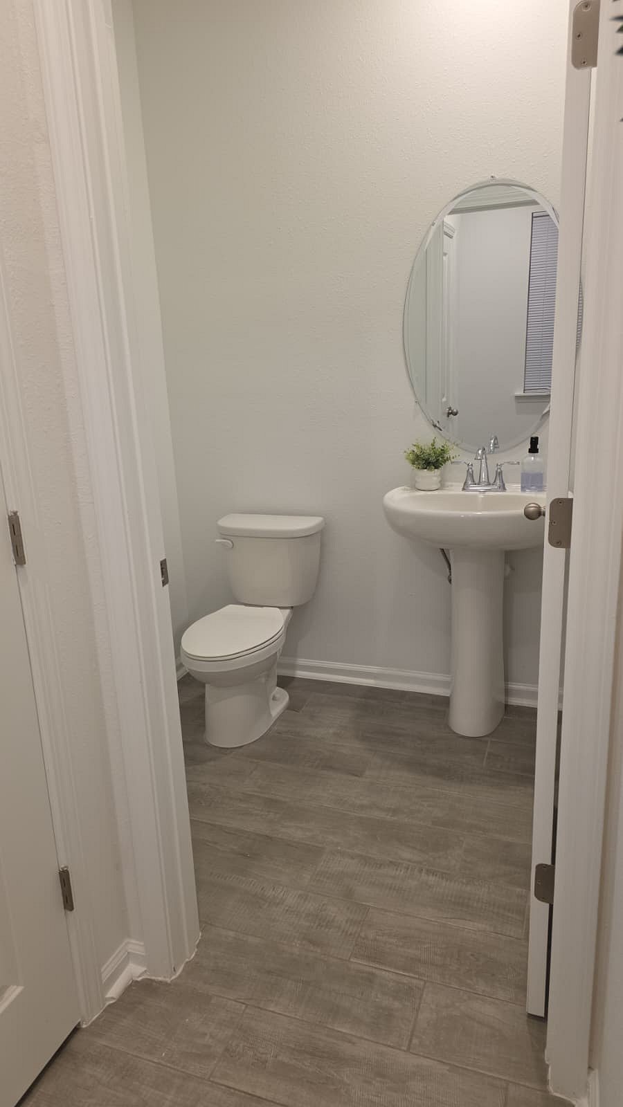 downstairs - powder bath
