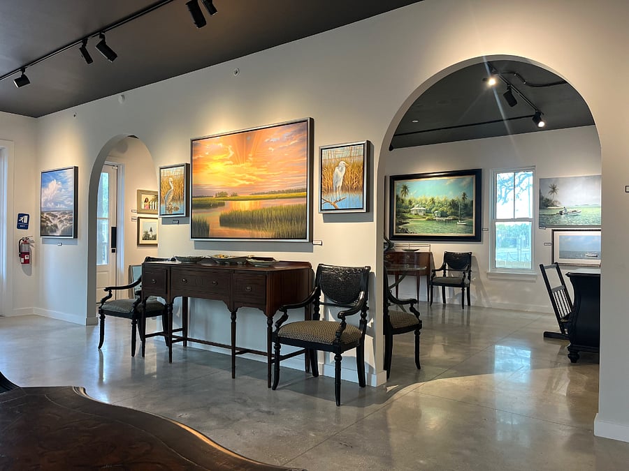 Downstairs Art Gallery