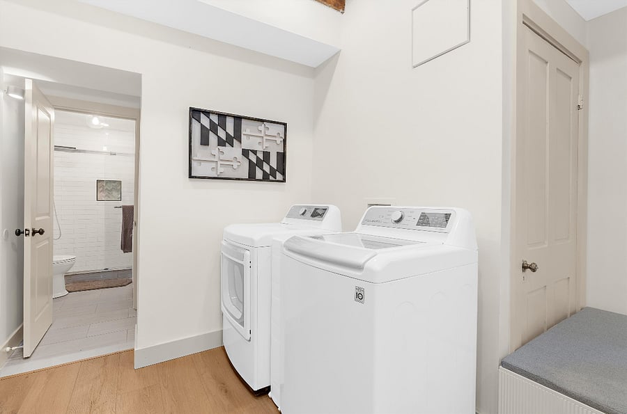 In unit laundry