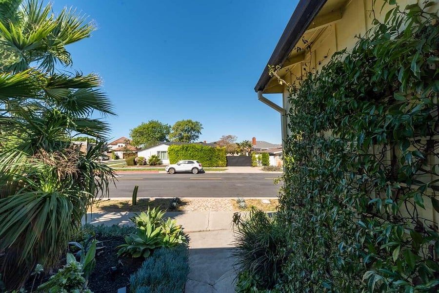 View from front door