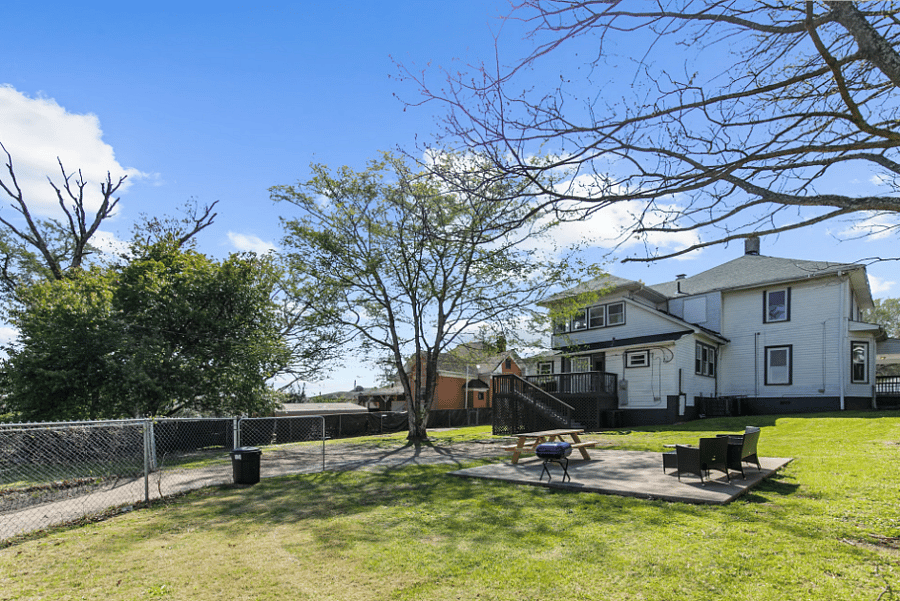 This expansive backyard gives you room to unwind, with plenty of open space to enjoy fresh air just steps from the home.