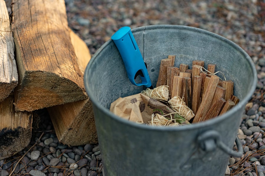 We supply the fire starters and wood, you create the memories