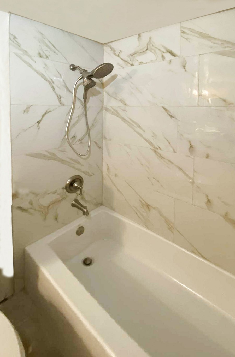 recently remodeled bath/shower.