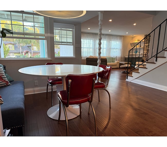 Dining area. This is a shared space.