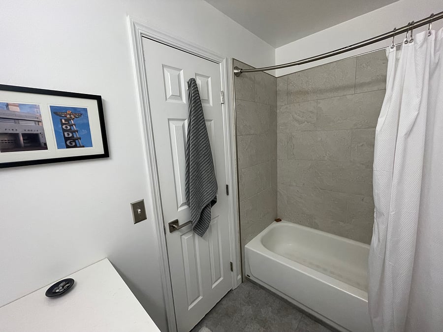 Shared bathroom
