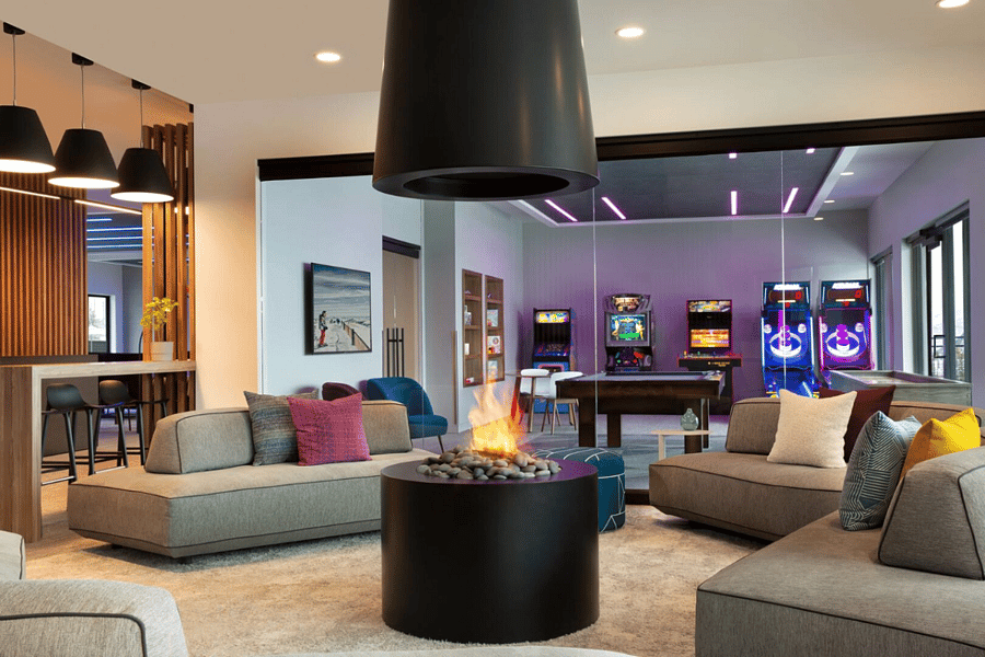 Canyon Haus Lobby and Game Rooms