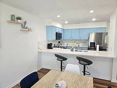 Kitchen / Dining seating for 8F