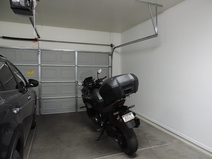 Large two care garage