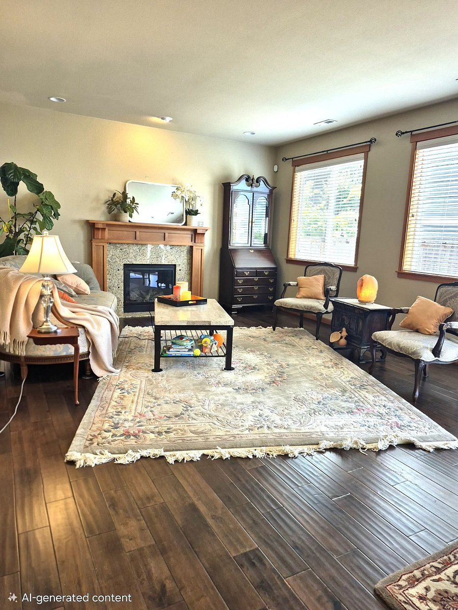 Great room open to the kitchen