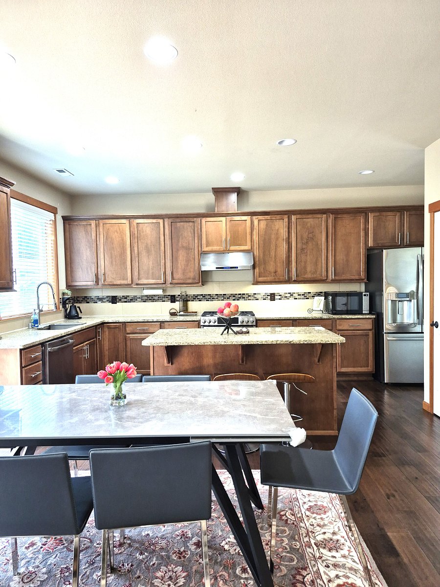 Large kitchen island