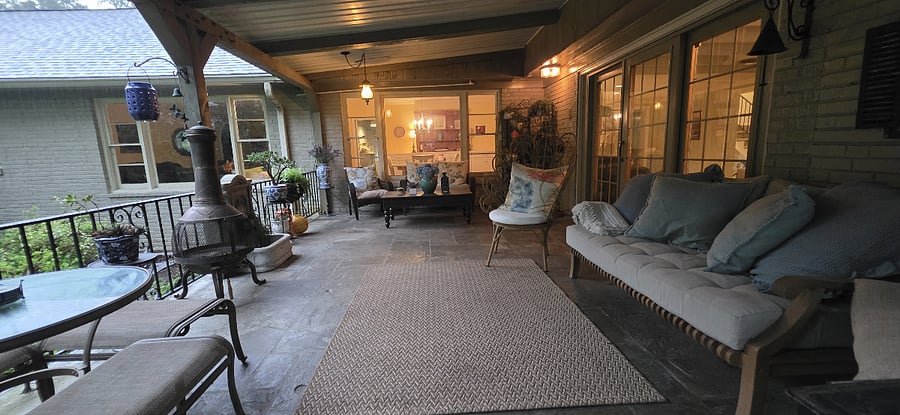Shared patio