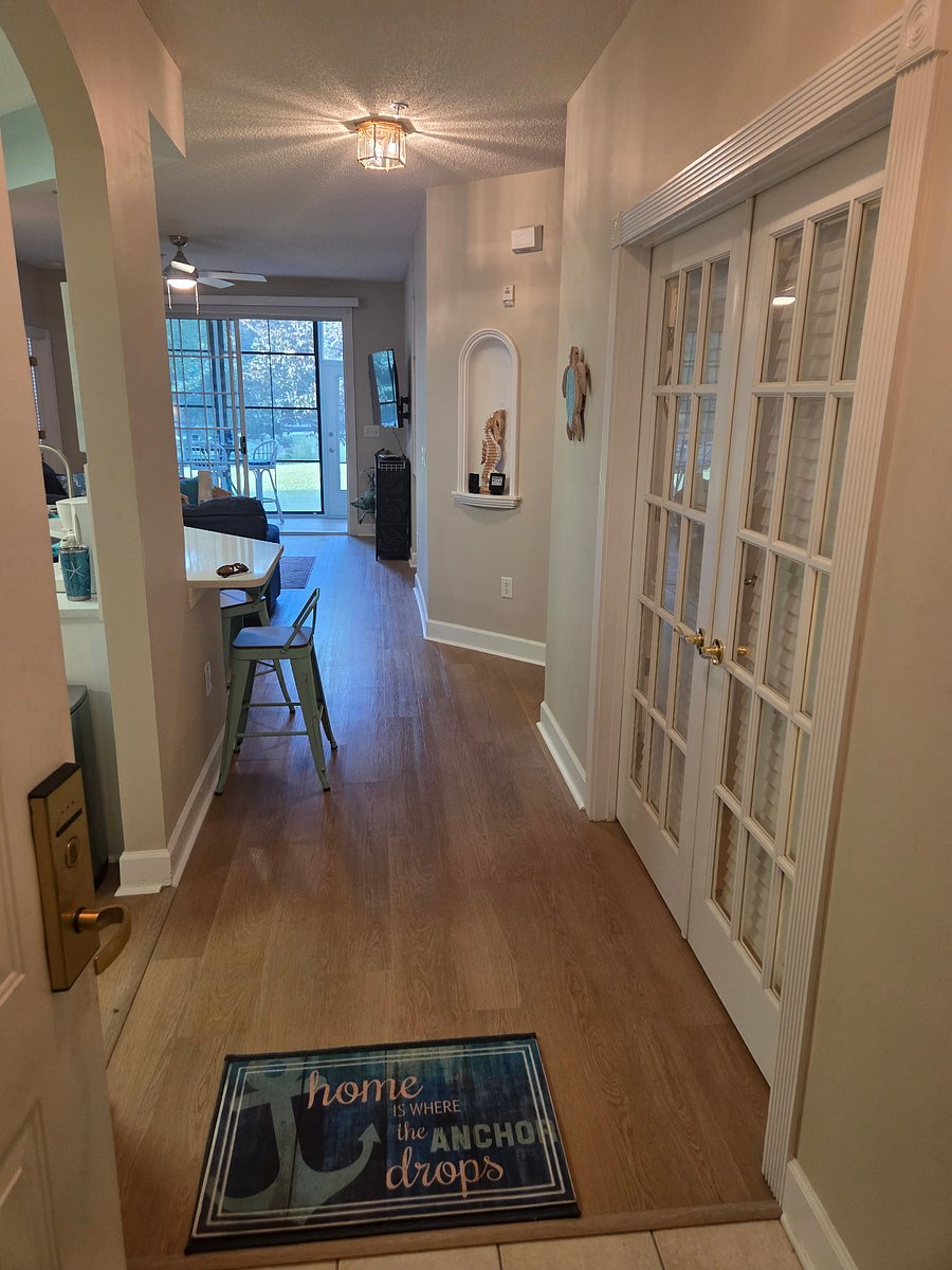 Your view after coming thru the front door