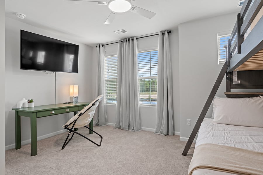 upstairs bedroom