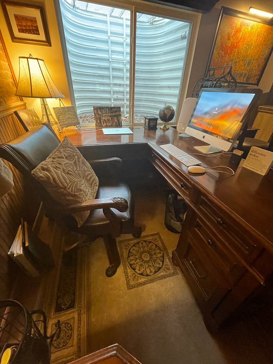 Downstairs private office