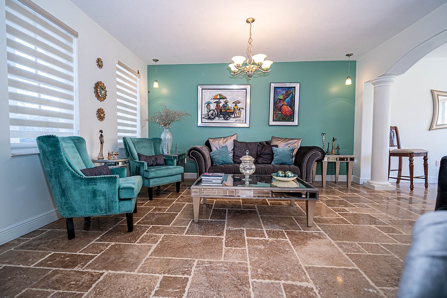 Formal living room.