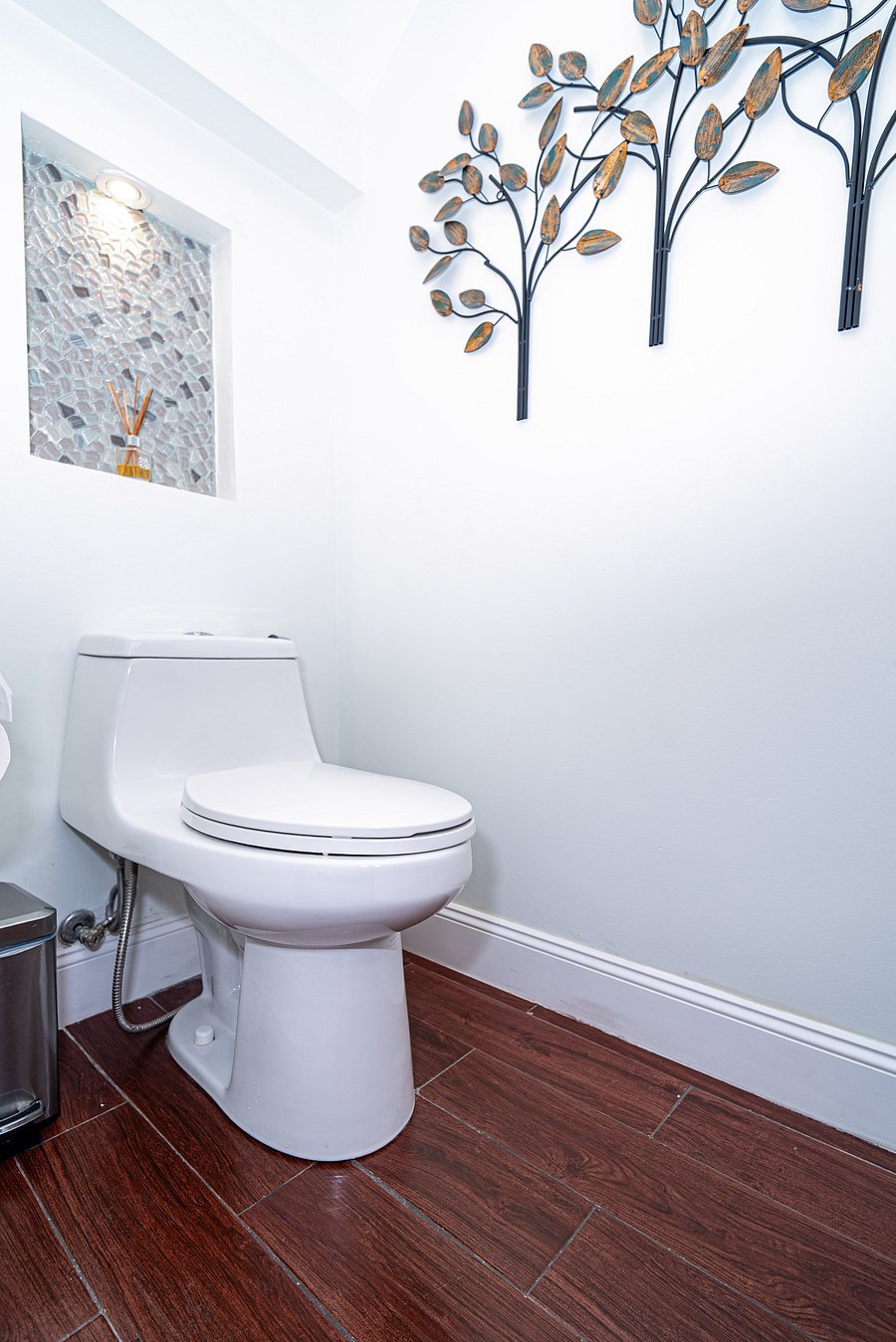 Powder room, first floor.