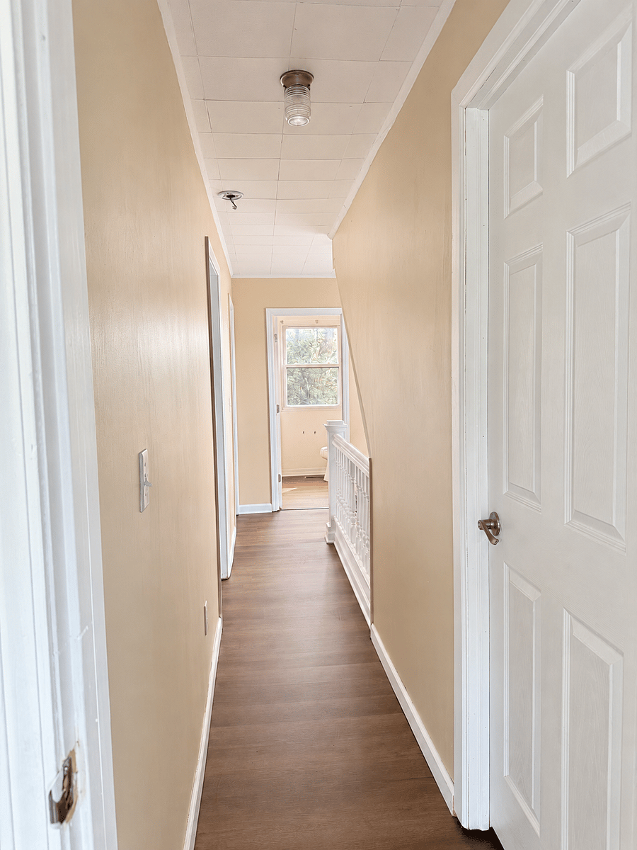2nd Floor Hallway View from Attic Door