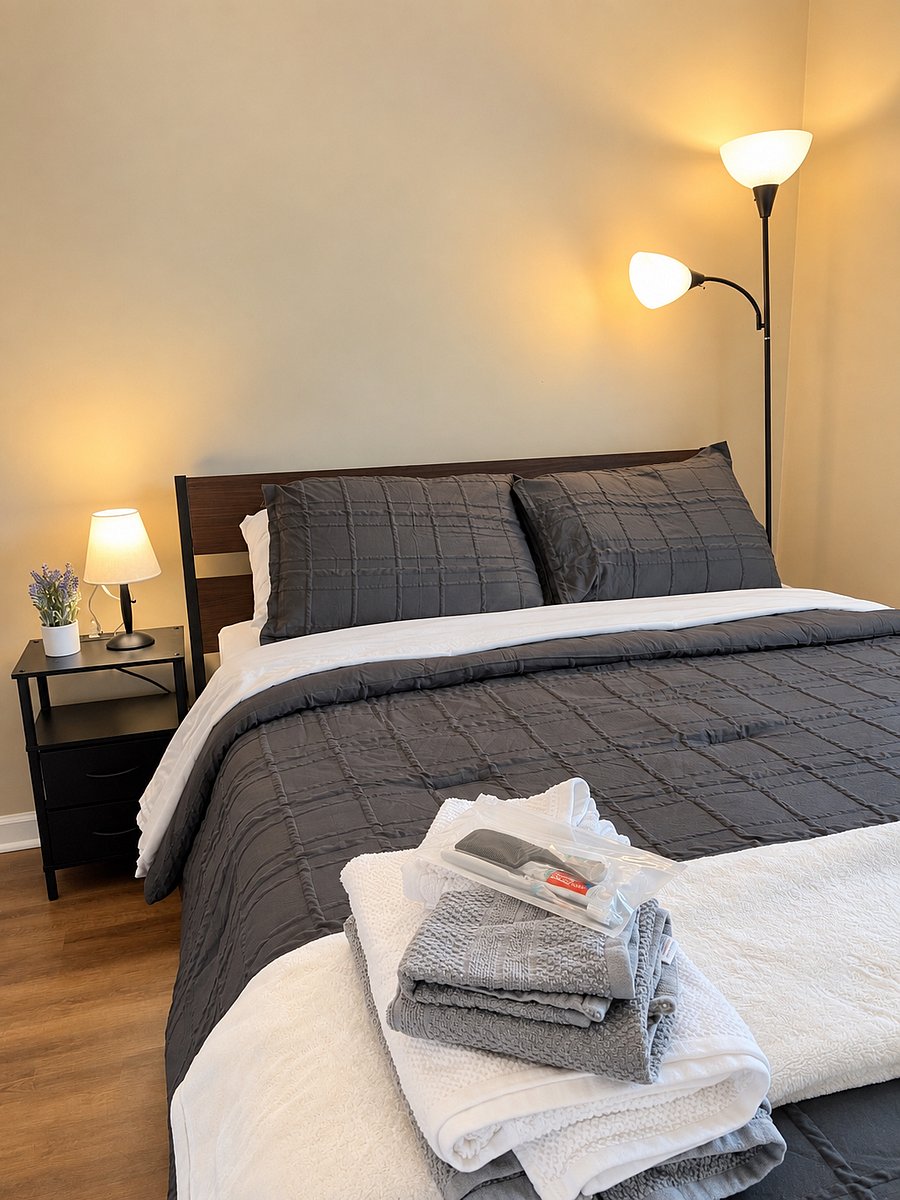 Towel Set & Starter Toiletries for Each Bedroom