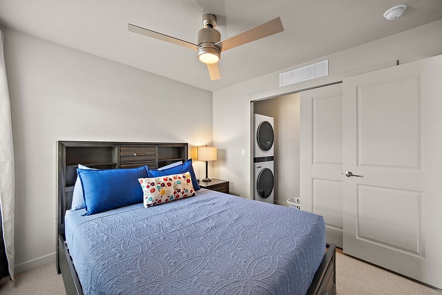 Rest easy in your fully furnished main-level bedroom.
