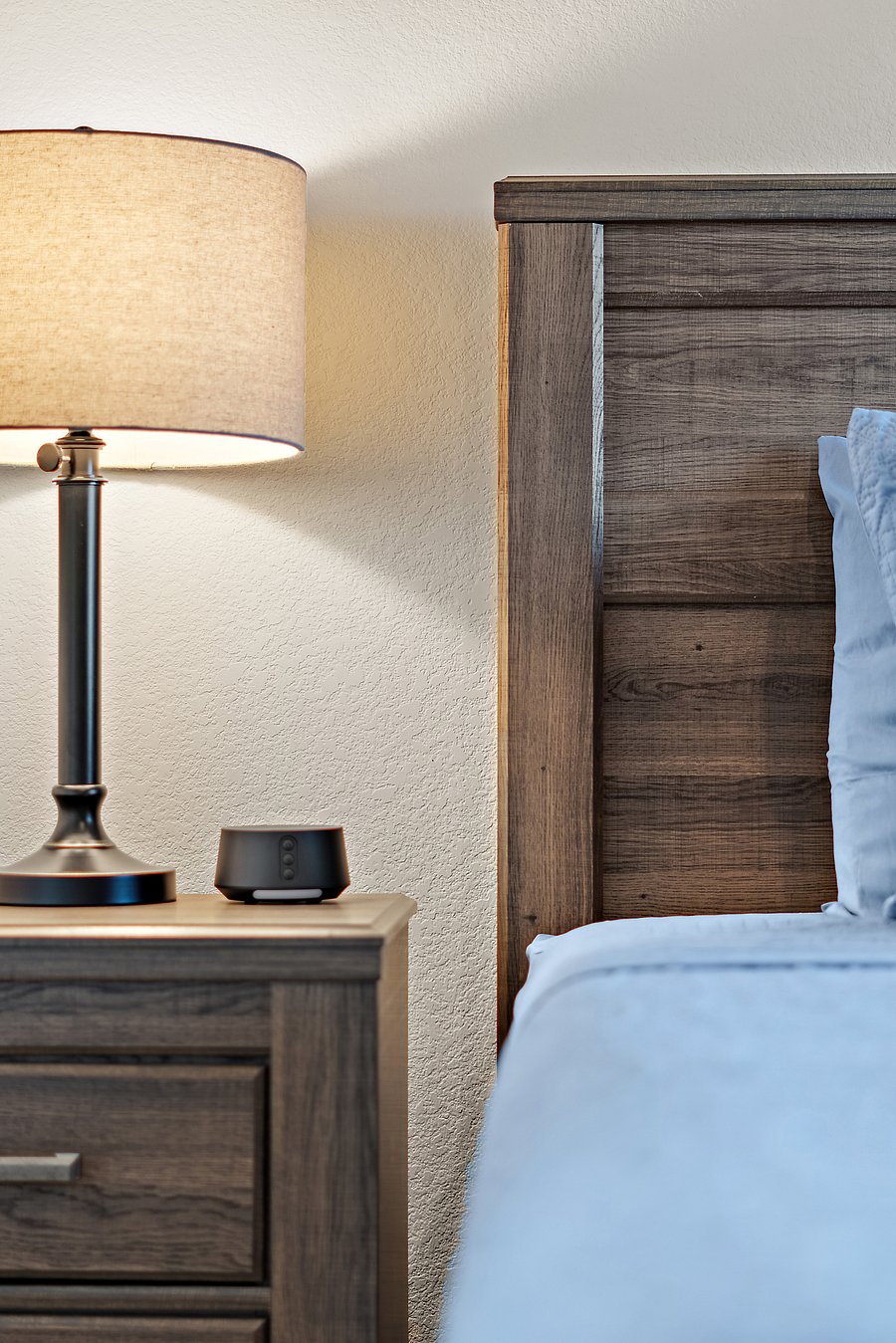 White noise machine to help you sleep peacefully.