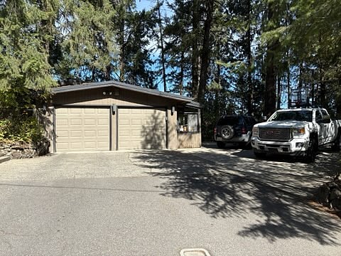 Two Car Garage and Parking