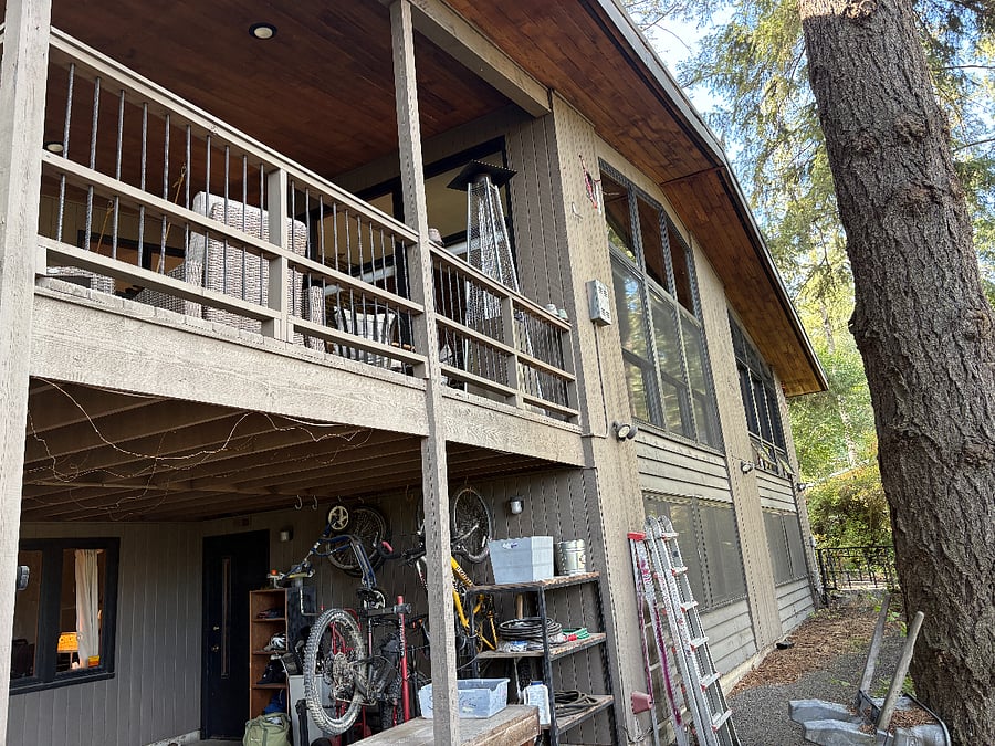 Backside Daylight and Covered Porch