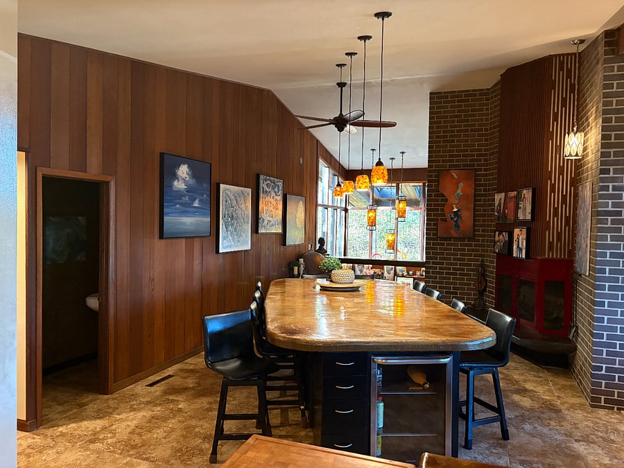 Dinning Island & Entry