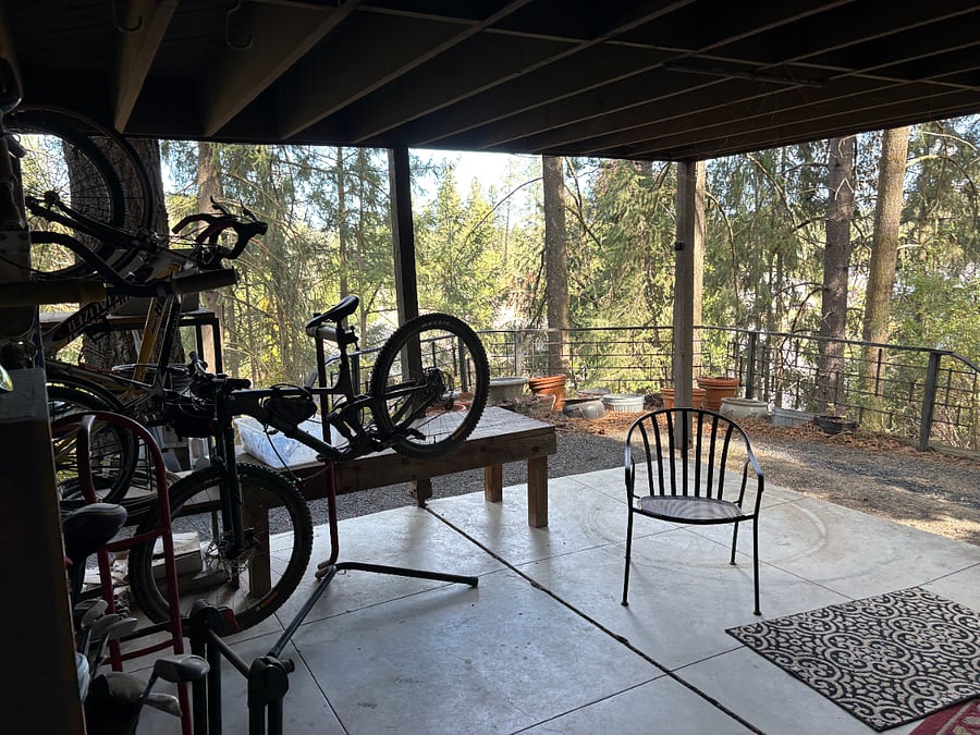 Covered Deck Down
