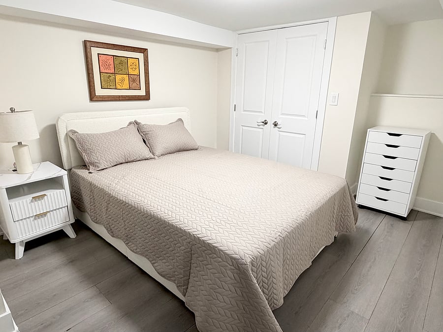 Lower level bedroom