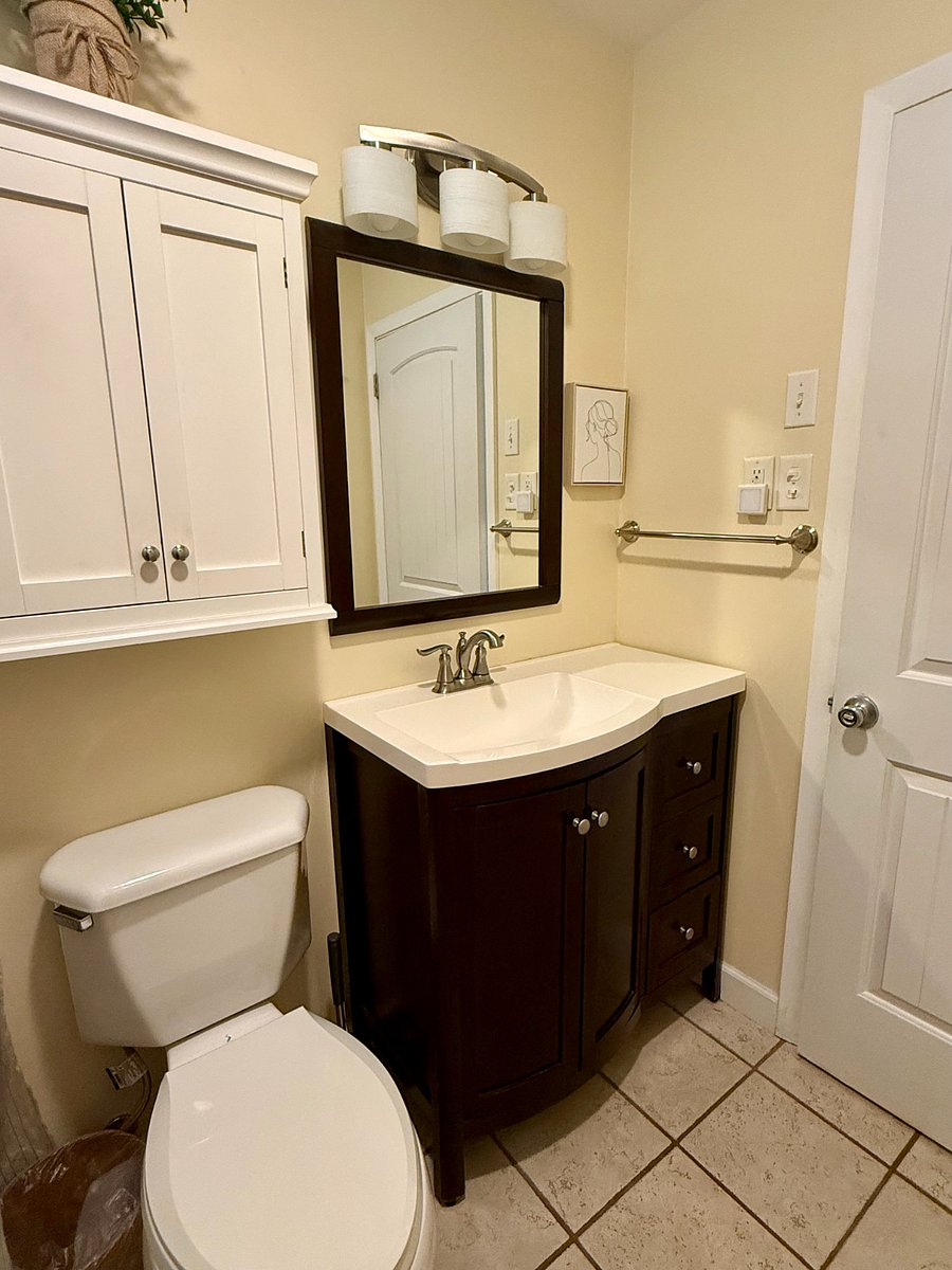 Secondary bathroom